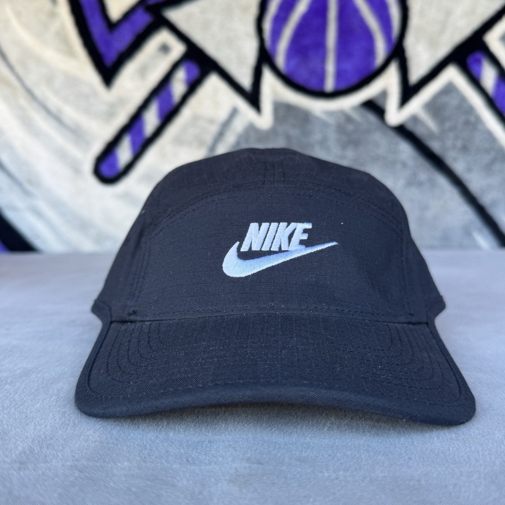Nike Fly 5 Panel Cap Black‎ M/L Unstructured
